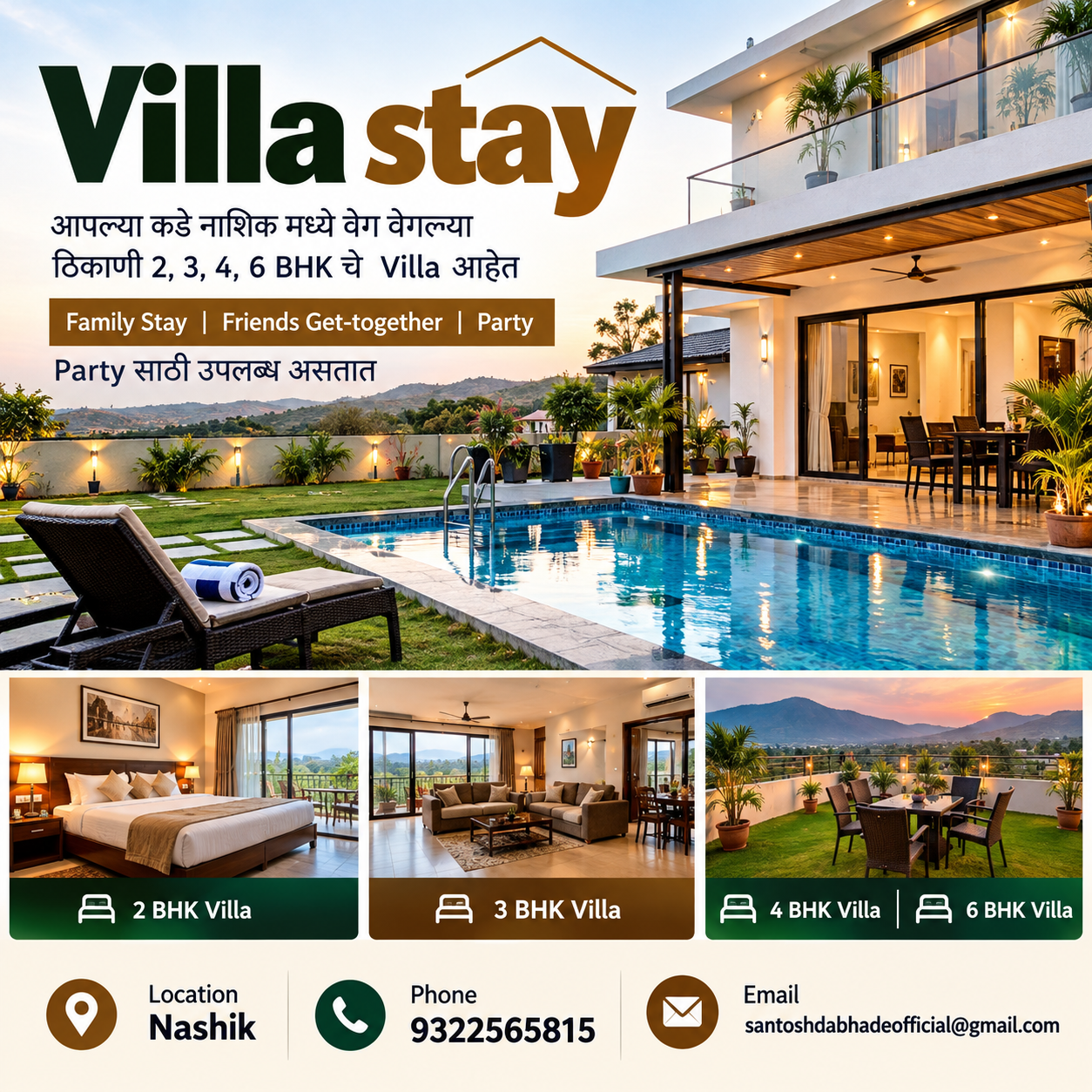 Villa stay