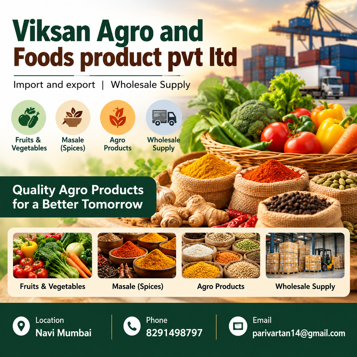 Viksan Agro and Foods product pvt ltd
